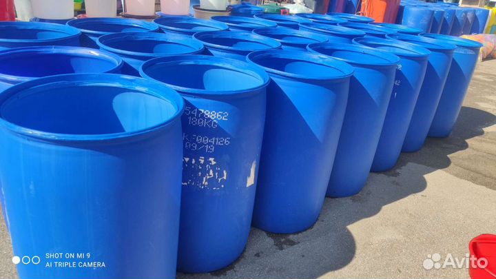 Бочка пластиковые 227литро