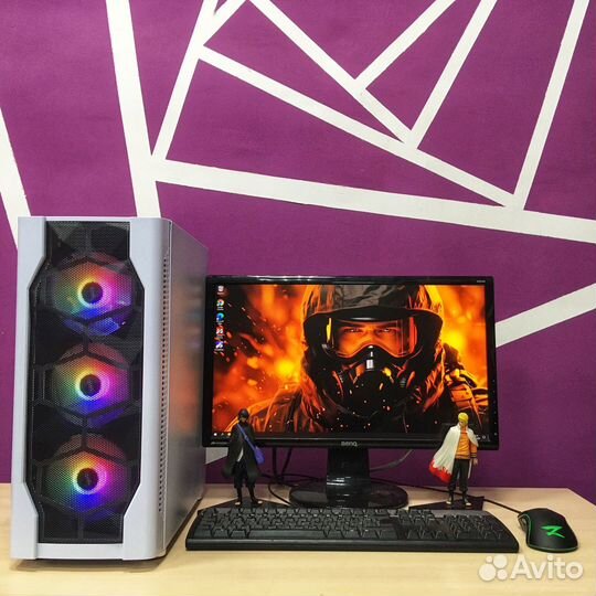 Игровой компьютер Ryzen 5600 16gb RTX 3060ti ssd