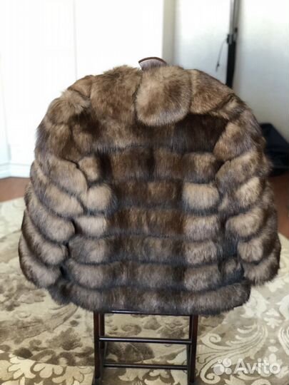 Шуба из песца. Новая