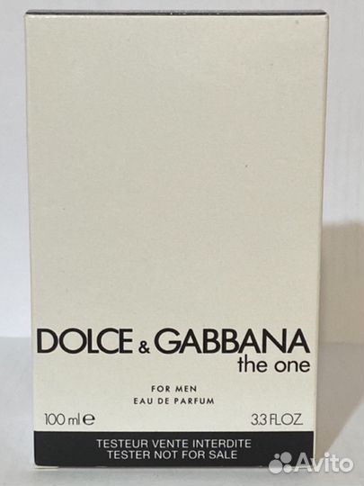 Dolce gabbana the one for men