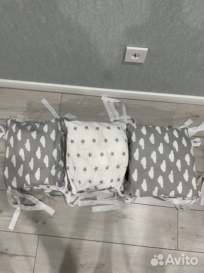 Бортики в детскую кроватку