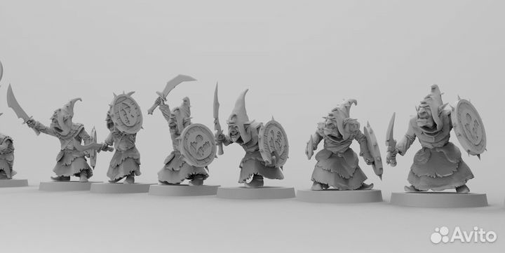 Warhammer - Ночные Гоблины Night Goblin Warriors