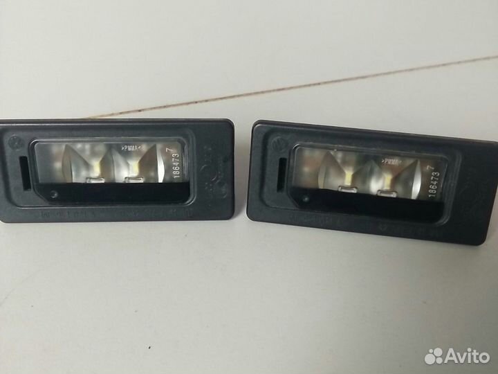 Подсветка номера VW Polo фольцваген поло