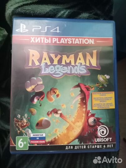 Rayman legends ps4 диск