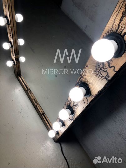 Гримерное зеркало с подсветкой в полный рост