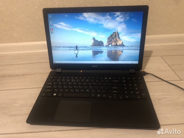 Ноутбук acer 2-ядра 4GB SSD Windows10 для Учебы
