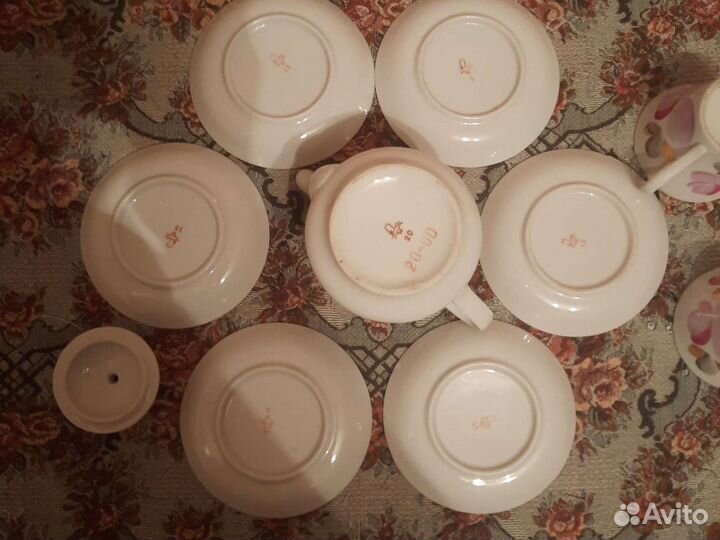 Чайный сервиз завод пролетарий