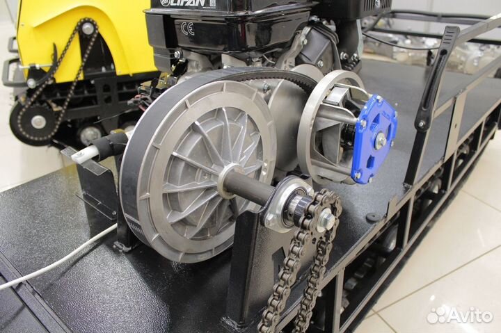 Мотобуксировщик Мужик М600 Лонг 20 л.с. (длинная г