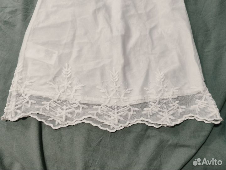 Платье белое воздушное H&M 80 и болеро