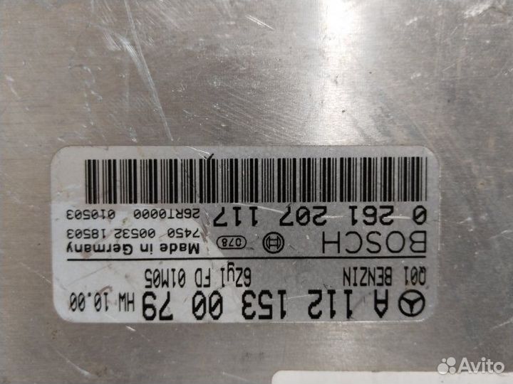 Блок управления двигателем Mercedes C W203