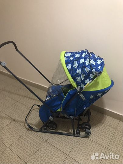 Санки коляска ника 3 1