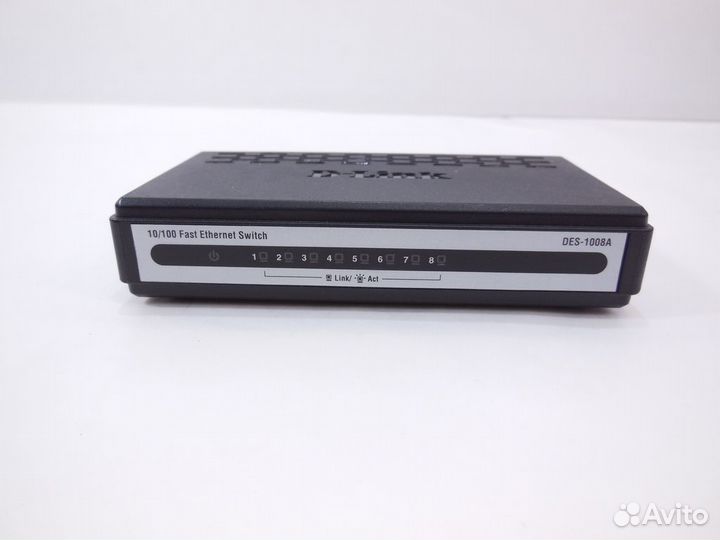 Коммутатор TP-Link TL-SF1008D, D-Link DES-1008A