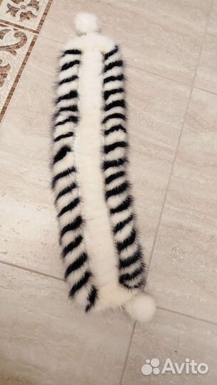 Повязка на голову меховая