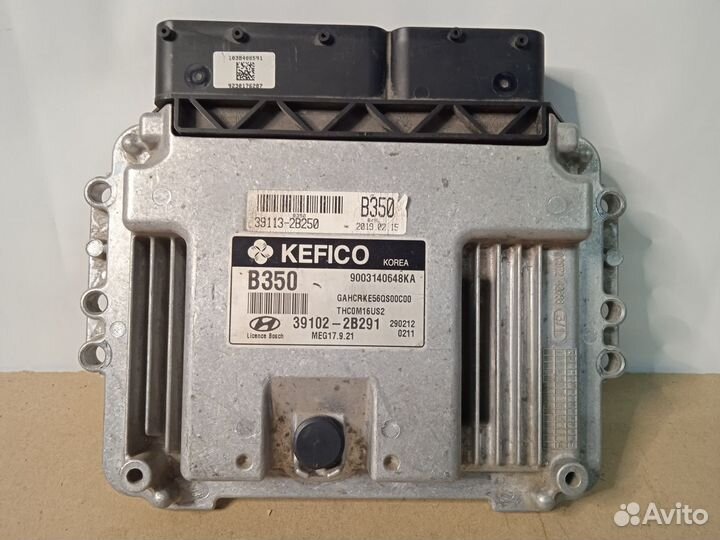 Блок управления двигателем Hyundai Solaris 2 2017