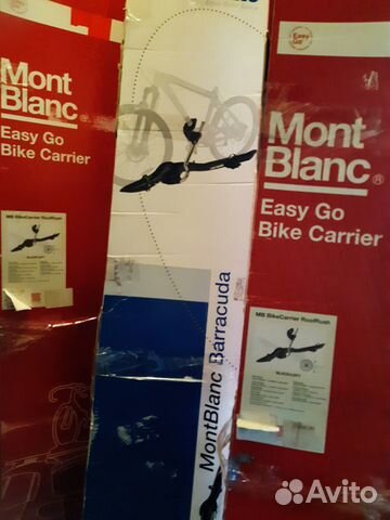 Велобагажник на крышу MontBlanc