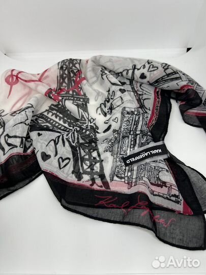 Karl Lagerfeld.Платок(бандана,повязка) 64*64 ориг