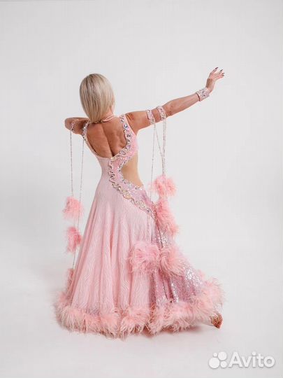 Платье для бальных танцев стандарт молодежь