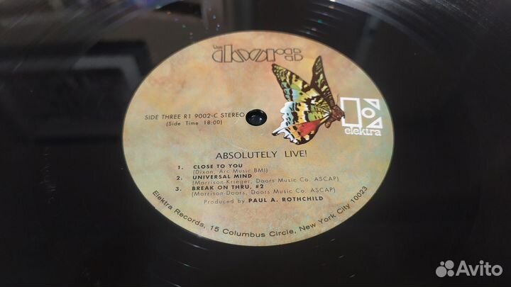 The Doors - Absolutely live (2LP Mint)