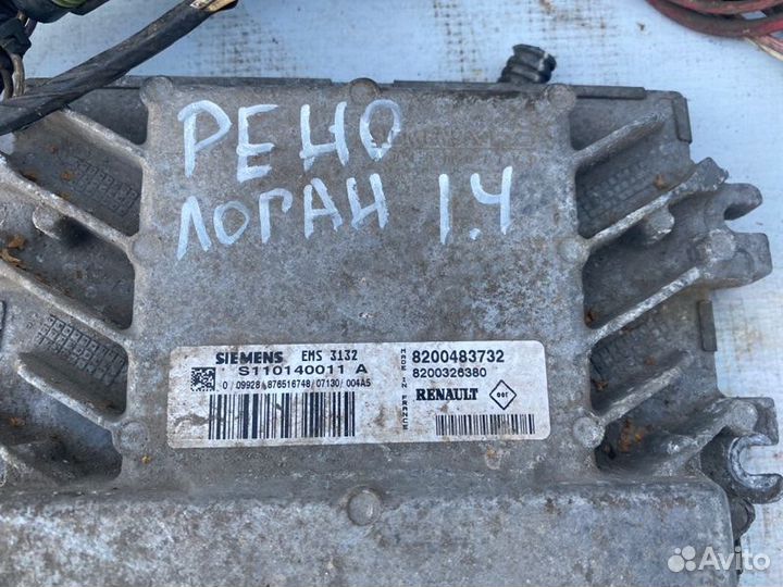 Блок управления двигателем Renault Logan 1 1.4