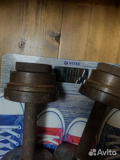 Гантели разборные 10 кг СССР (11кг)