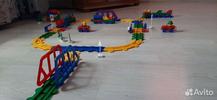 Lego duplo железная дорога