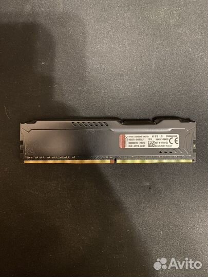 Kinaston HyperX fury Black 16 гб DDR4