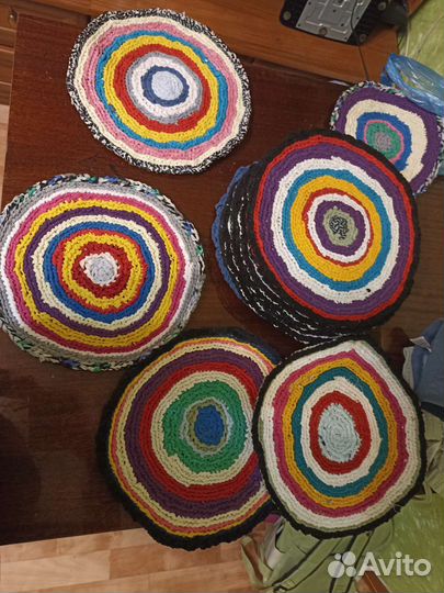 Накидки для стульев, коврики сидушки