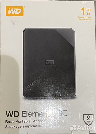 Внешний жесткий диск 1 тб