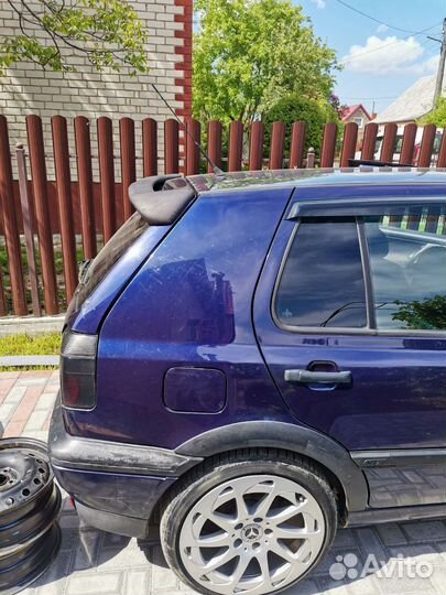 Zender golf3 mk3 спойлер