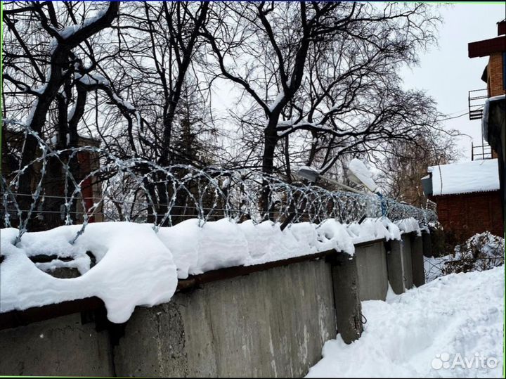 Монтаж Егоза, ограждение сбб колючая проволока акл