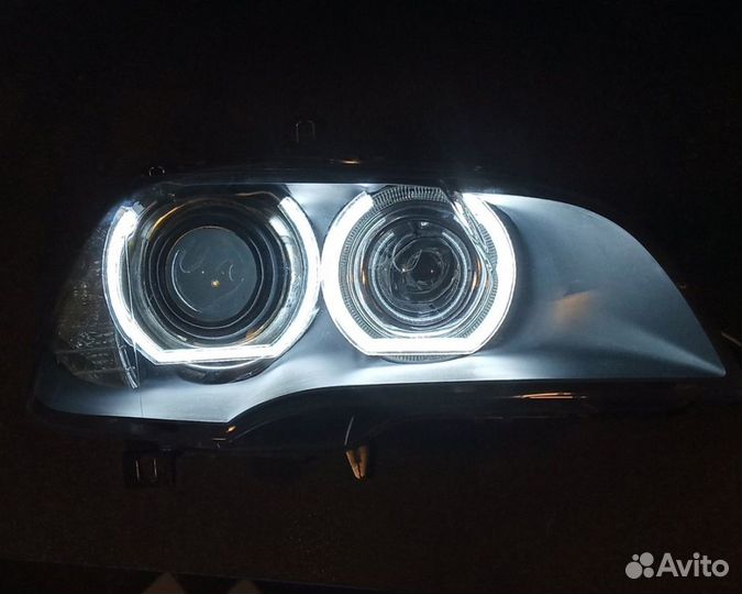 LED DTM ангельские глазки на BMW BMW X5 / X6