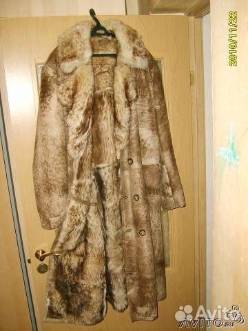 Мужская дубленка из ламы