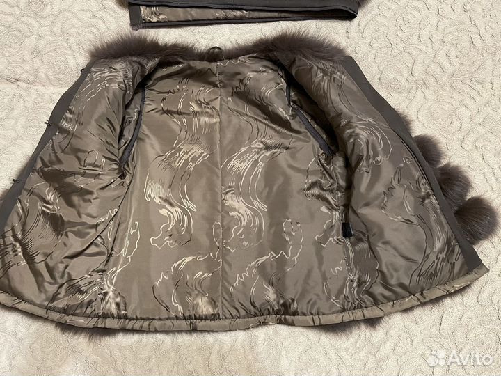 Шуба-жилетка