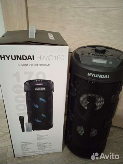 Музыкальная колонка с блютузом и караоке