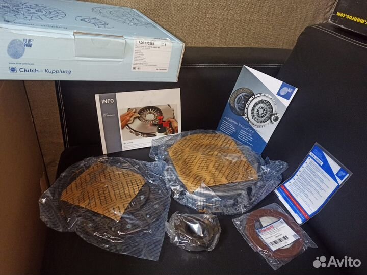 Комплект сцепления 212 mm blue print ADT330255