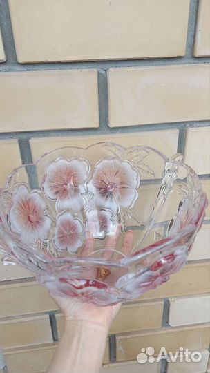 Ваза Walther Glas, новая, Германия