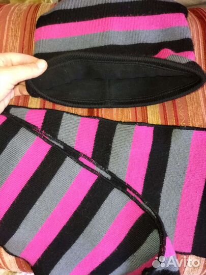 Комплект шапка, шарф