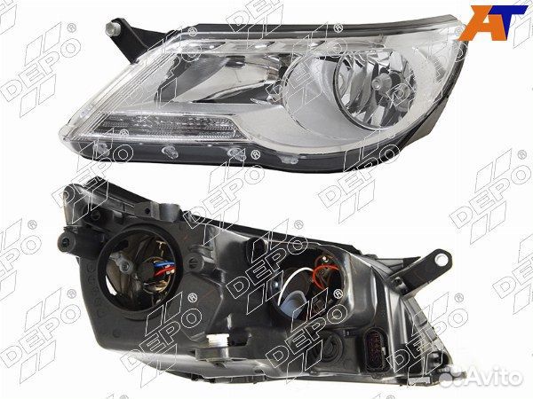 Фара volkswagen tiguan