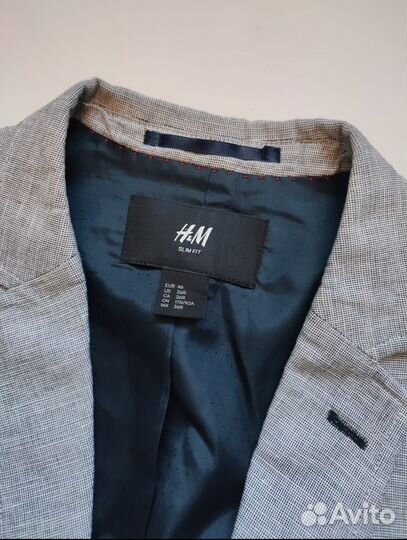 Пиджак HM мужской 46 размер