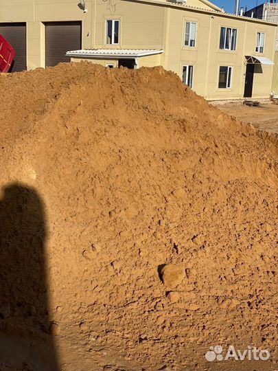 Песок карьерный