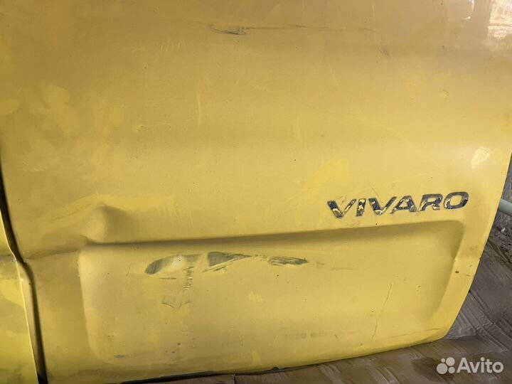 Задние двери opel виваро