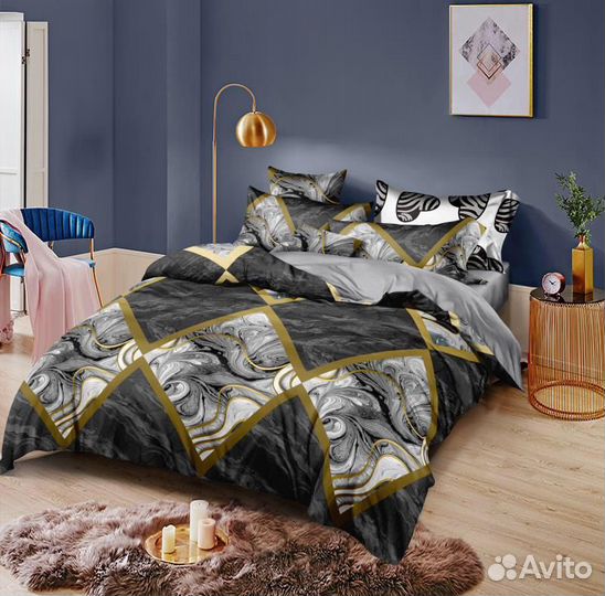 Постельное белье Поплин Простыня на резинке