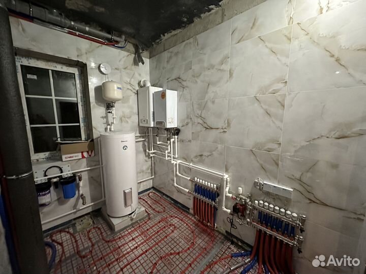 Монтаж систем отопления и водоснабжения под ключ