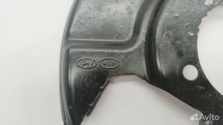 Пыльник тормозного диска задний правый Hyundai