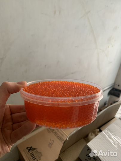 Красная икра форели