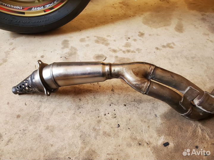 Выпускной коллектор. honda CBR 929RR