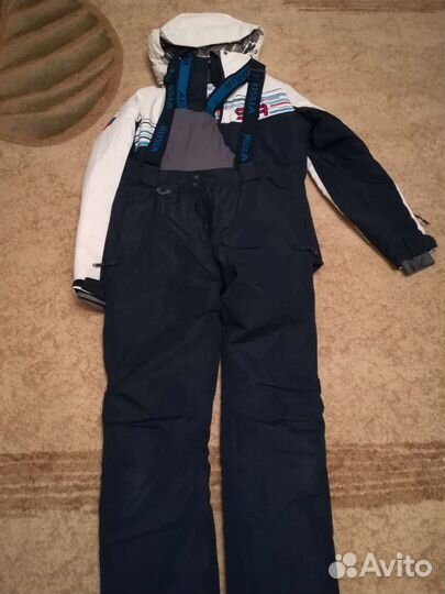 Зимний горнолыжный комбинезон женский