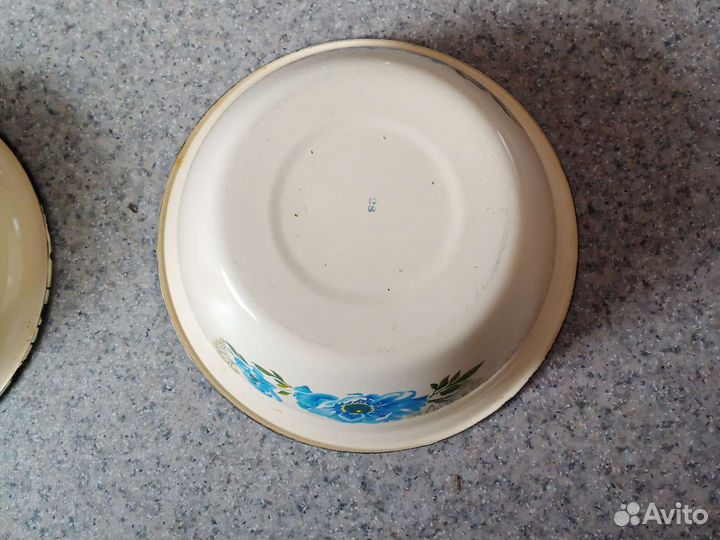 Посуда СССР эмалированная