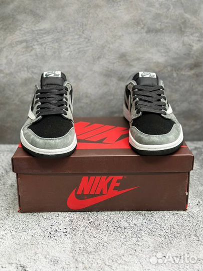 Кроссовки Nike Air Jordan 1 Low Grey Obsidian