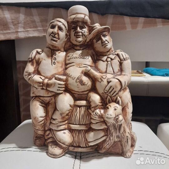 Штоф СССР Вицын Никулин и Моргунов